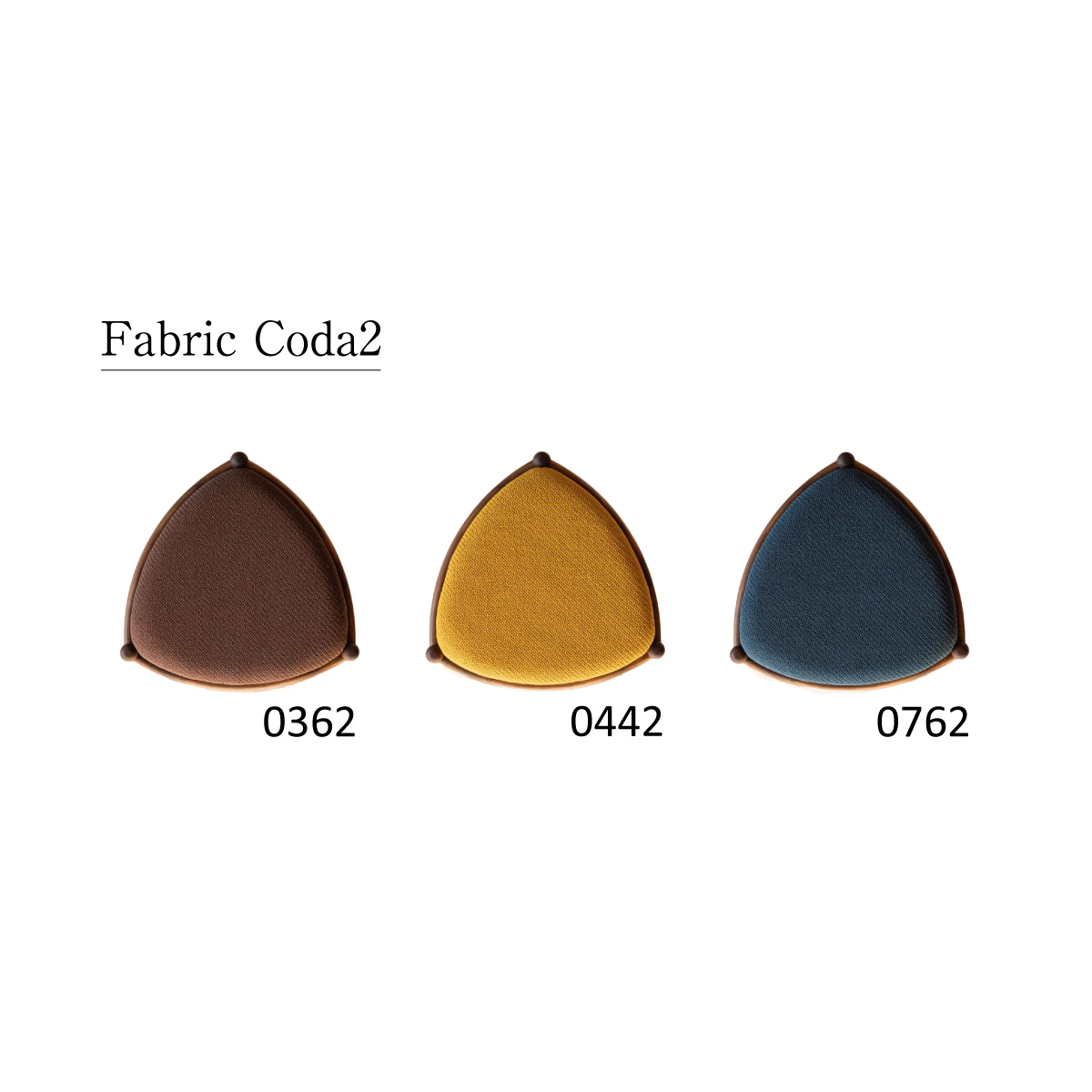 三角スツール座面