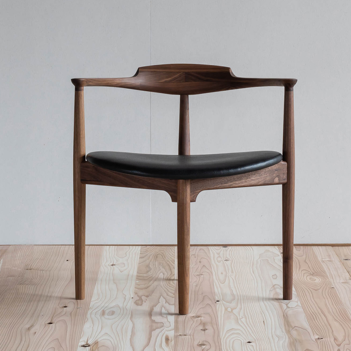 コーナーチェア | レザー/Black コーナーチェア