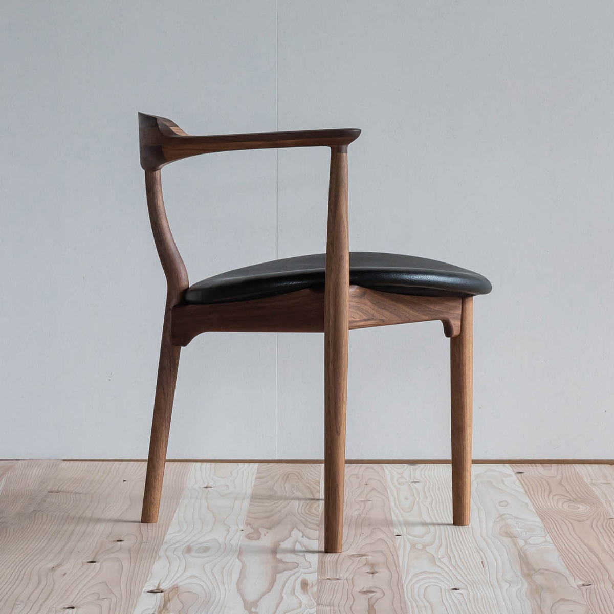 コーナーチェア | レザー/Black コーナーチェア