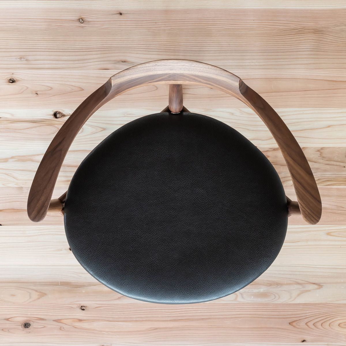 コーナーチェア | レザー/Black コーナーチェア