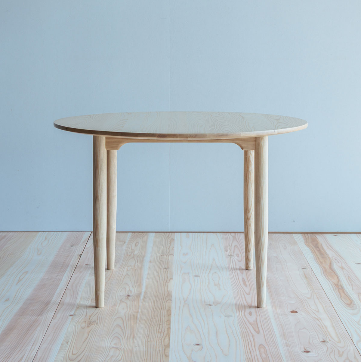 丸テーブル 1000size ホワイトアッシュ